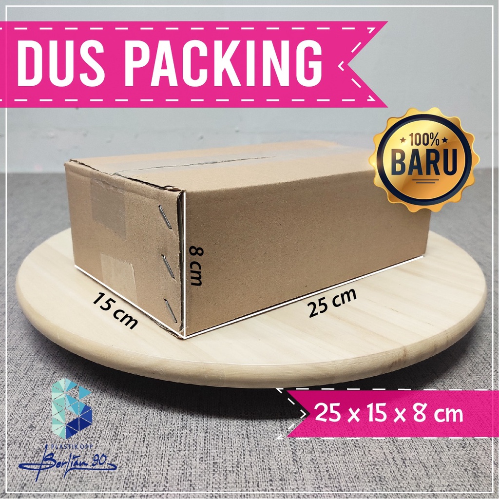 

Kardus Packing BARU Uk 25x15x8 cm Tebal 4mm / Kardus Karton Box Packaging Dus Baru Polos Murah / Kardus untuk paket pindahan Serbaguna