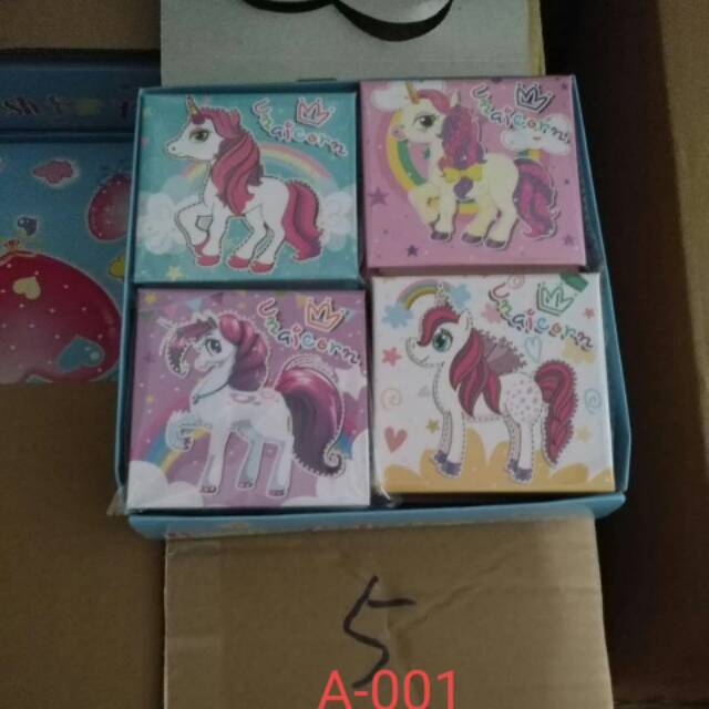 

Memo kotak unicorn 12pcs