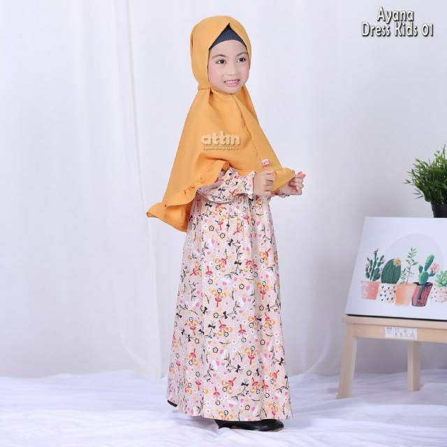 AYANA DRESS KIDS By ATTIN