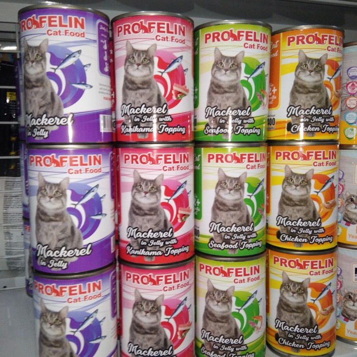 

f0fbfe0 Makanan Basah Kucing Profeline Cat 400Gr All Varian - Mackerel Jelly Ds1Gkk