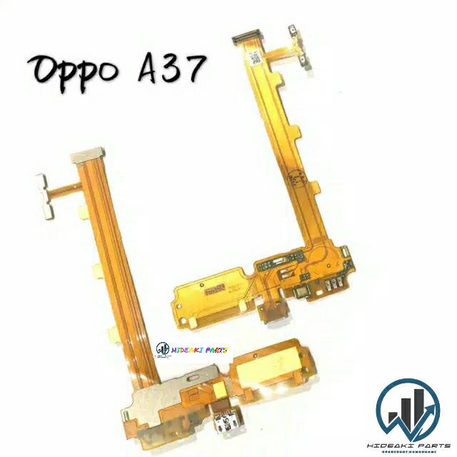 FLEXIBLE OPPO A37 / NEO 9 / A37F + CAS / CHARGER + VOLUME ORIGINAL DISTRIBUTOR