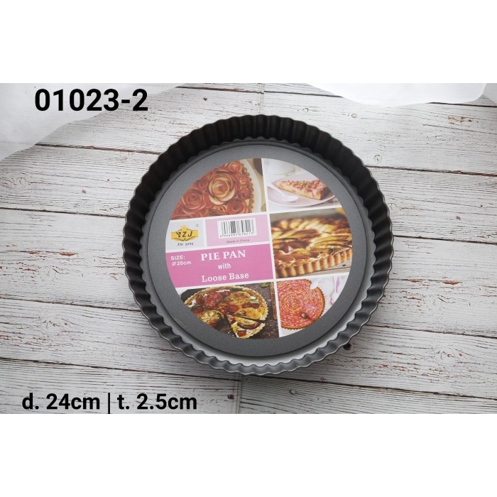 

KUE-PENGHIAS-ALAT- 01023-2 LOYANG PIE BONGKAR PASANG CETAKAN PIE TEFLON 24 -ALAT-PENGHIAS-KUE.