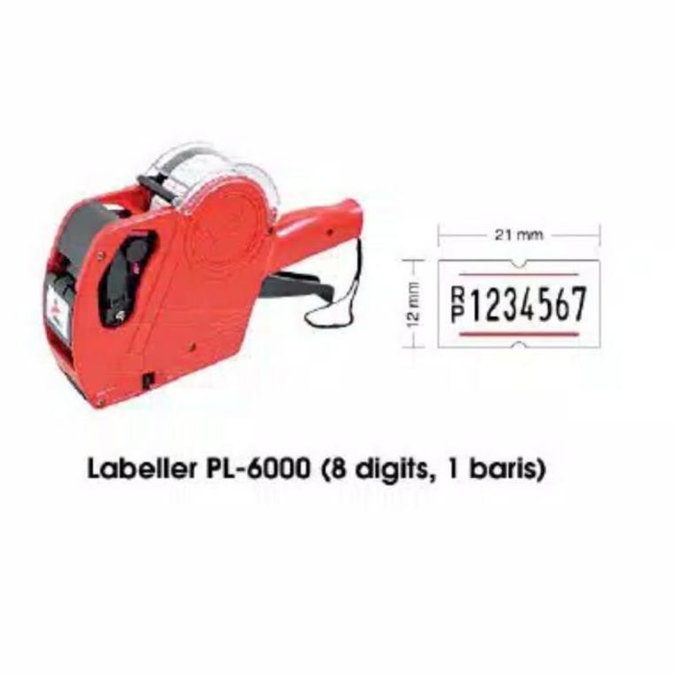 

[ART. 375] Alat Mesin Label Harga/Price Labeller 1 Baris 8 Digit JOYKO PL-6000