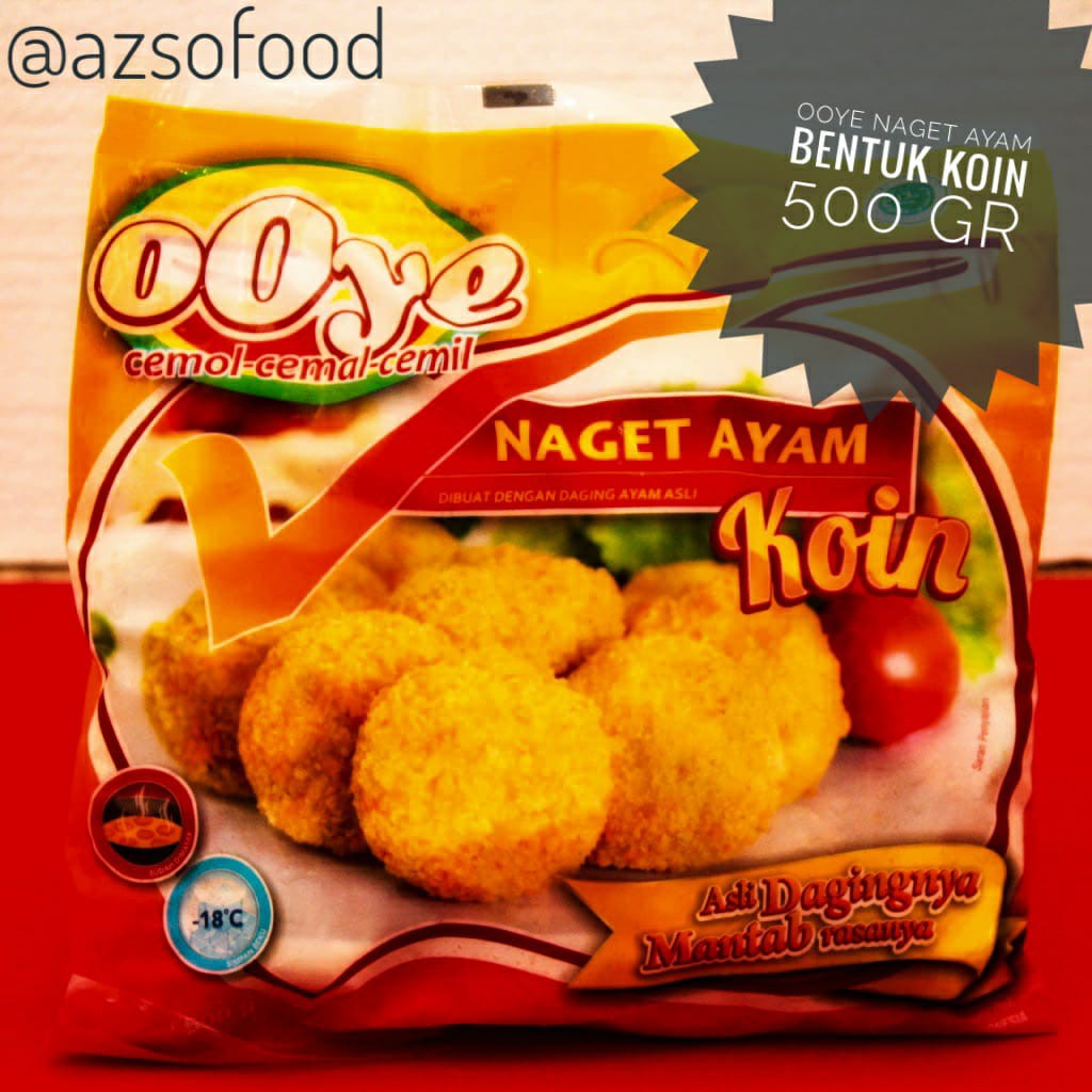 

OOYE NUGGET AYAM KOIN 500 G