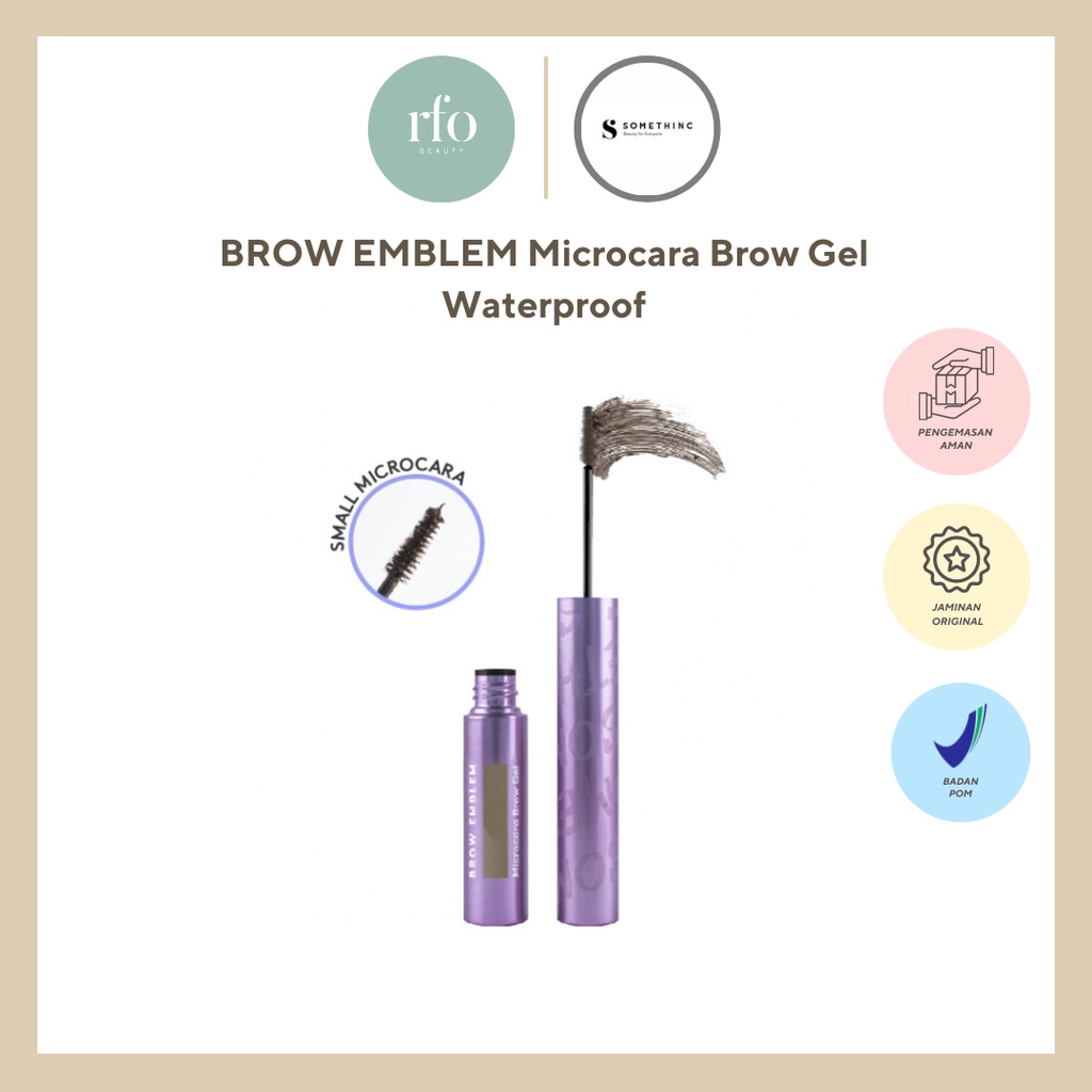 Somethinc BROW EMBLEM Microcara Brow Gel Waterproof