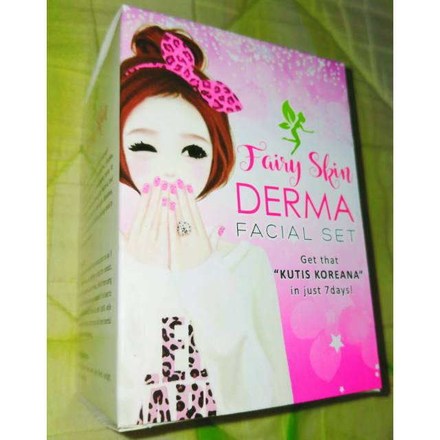 Fairy Skin  Derma Facial Set (isi 4pcs)
