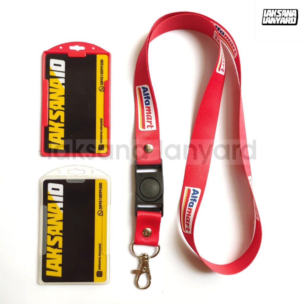 

Tali ID Card lanyard ALFMART full printing plus HOLDER