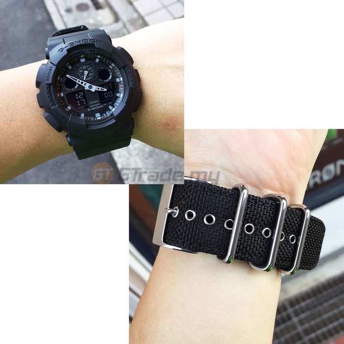 Jam Tangan Casio G-Shock GA-100BBN-1A
