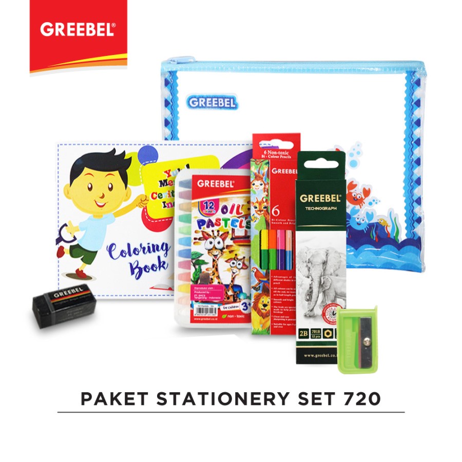 

GREEBEL Paket Alat Tulis Stationery Set 720