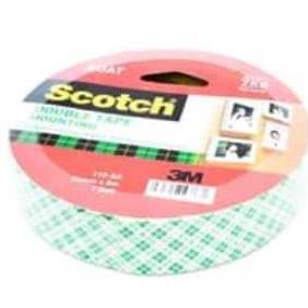 

[[BISA COD]] Double tape 3M / Mounting Tape 1" x 3 meter KOMPLIT Kode 335