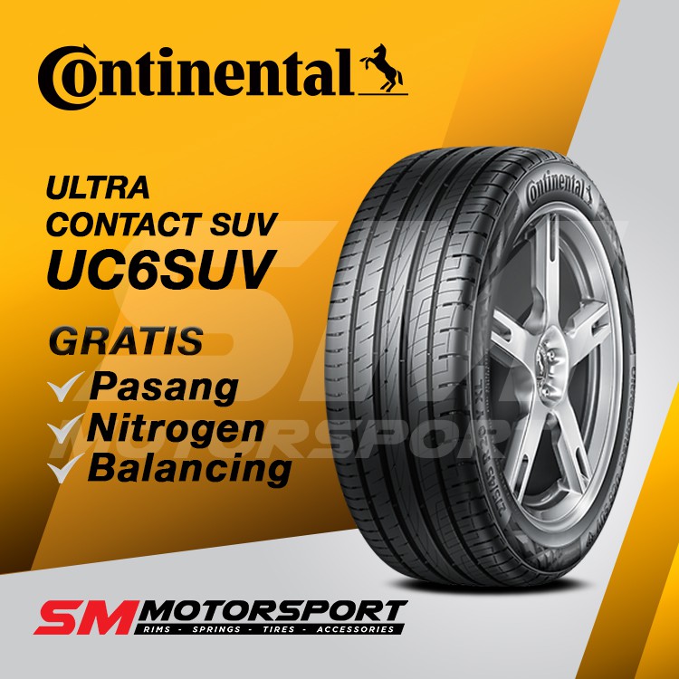 Ban Mobil Continental Ultra Contact UC6 SUV 255/50 R20 20 109Y