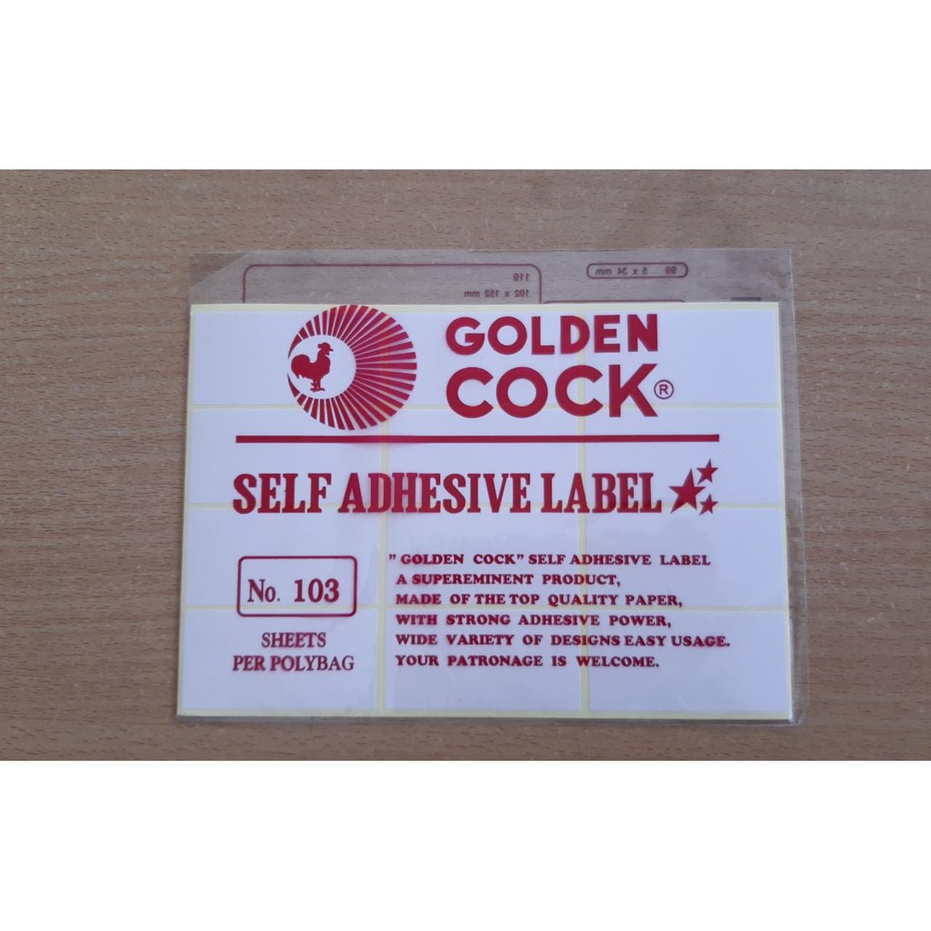 

Label Nama Undangan Pernikahan Putih Polos Golden Cock Harga Murah