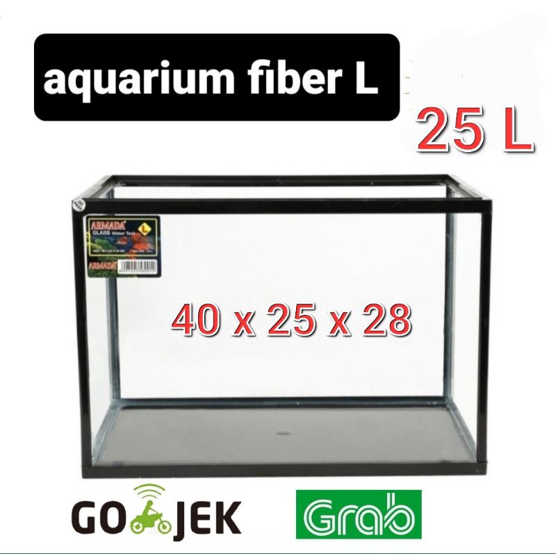 aquarium akrilik tank akuarium fiber glass L KHUSUS GRAB DAN GOJEK