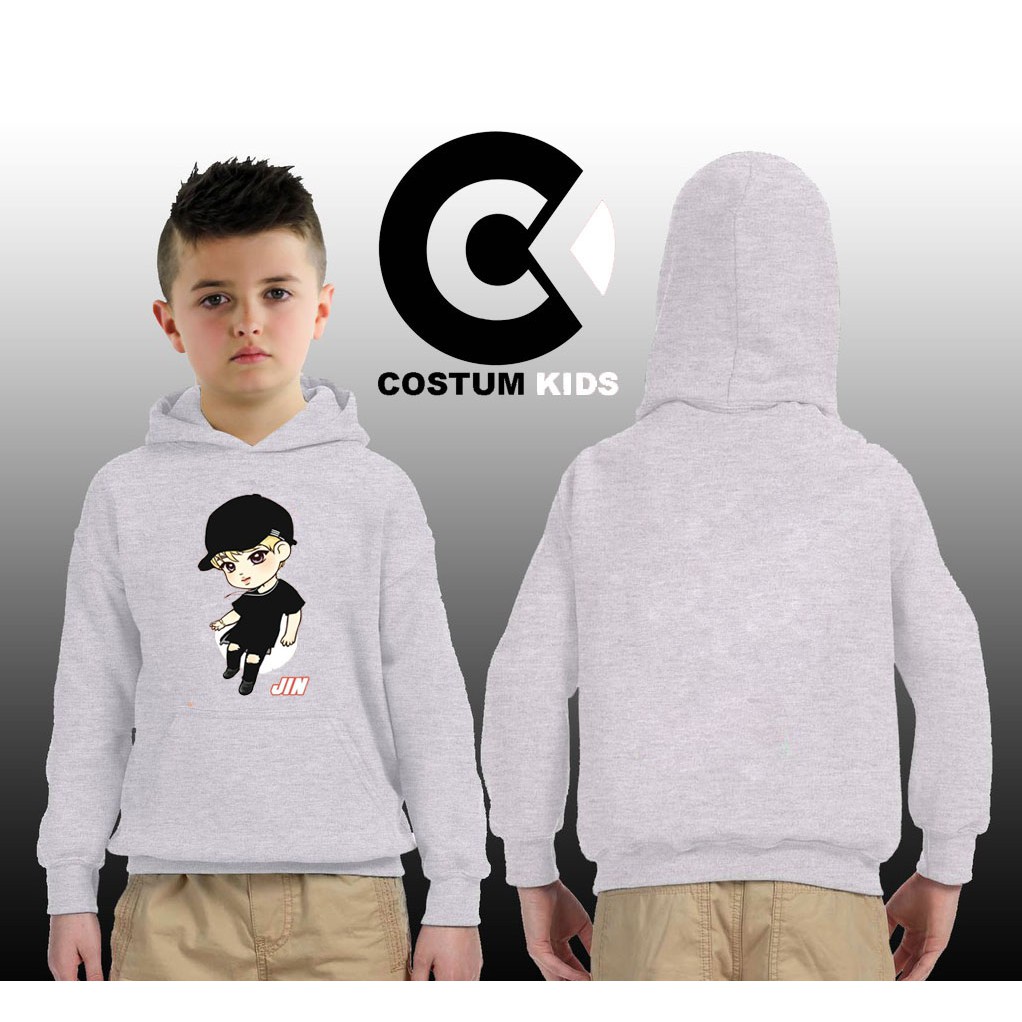 JAKET HOODIE ANAK BTS JIN