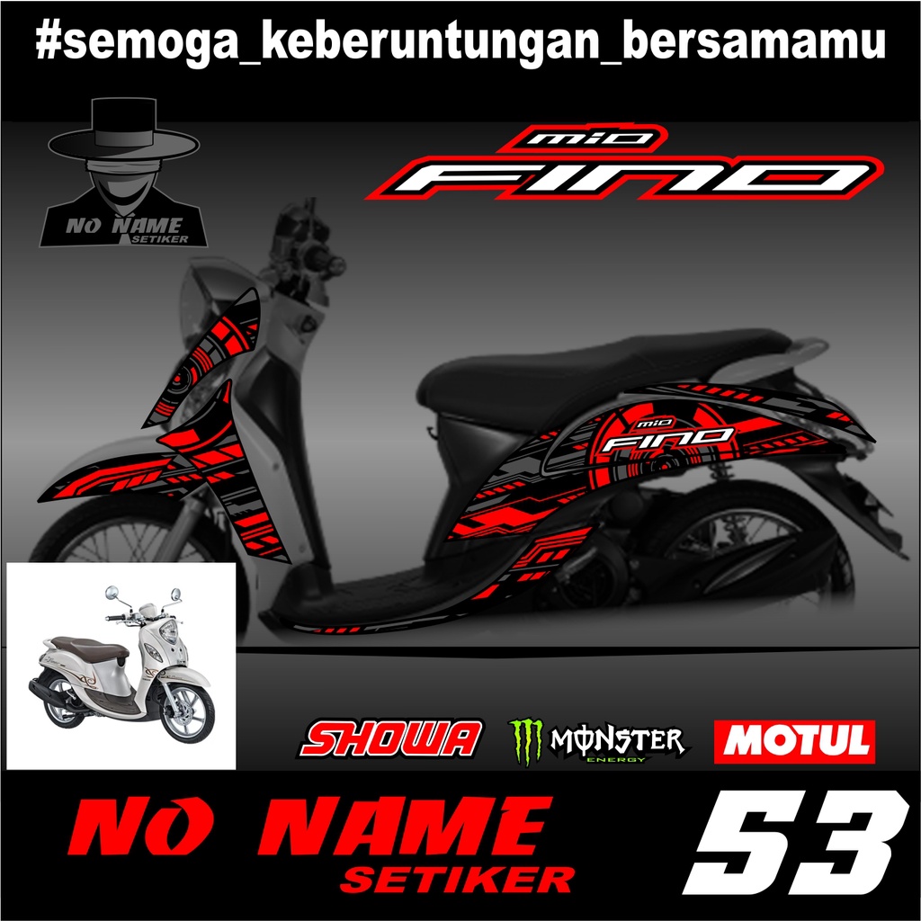 striker striping MIO FINO fi (53) 2014 2015 2016 setiker MIO fi