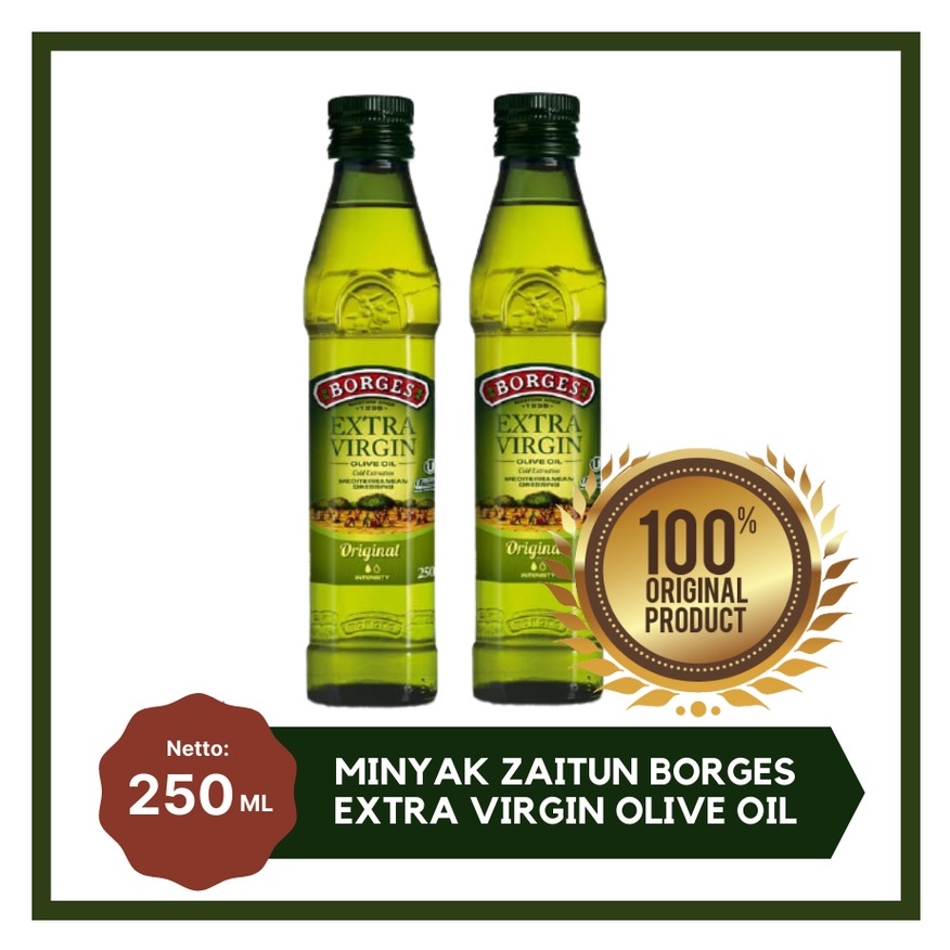 

ORIGINAL Minyak Zaitun Borges 250 ml Extra Virgin Olive Oil BPOM Halal