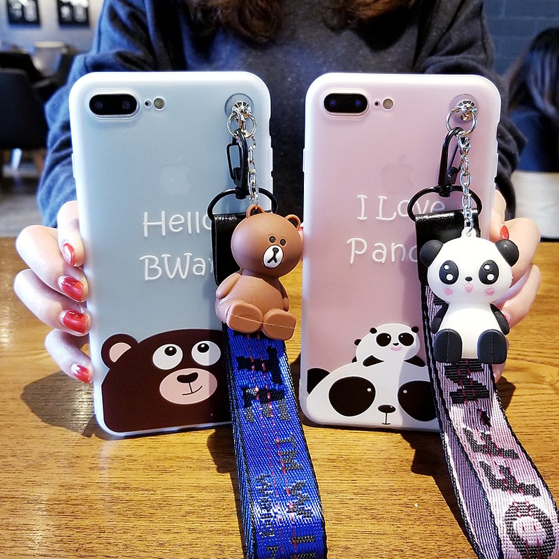 Bayar Di Tempatsoft Case Silikon Motif Panda Lucu Untuk Hp Oppo R9 R9s R11 R11s Plus