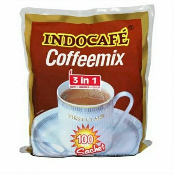 

INDOCAFE COFFEEMIX 3in1 isi 100sachet