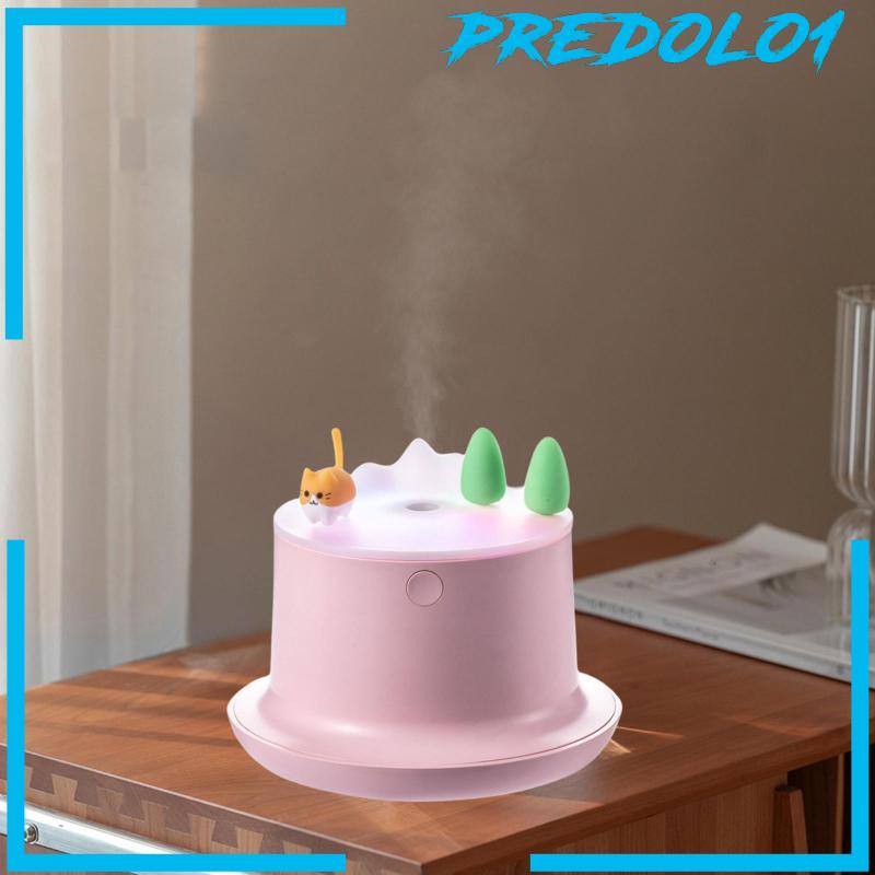 (Predolo1) Air Humidifier / Diffuser Aroma Terapi Dengan Lampu Malam Untuk Rumah