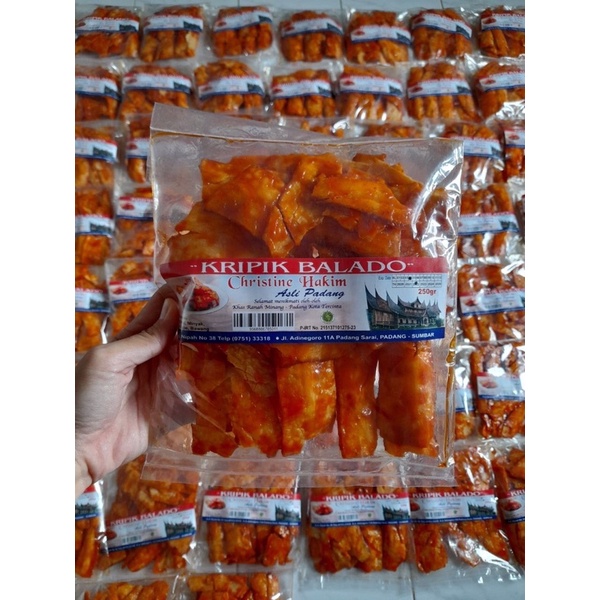 

KERIPIK SINGKONG BALADO CHRISTINE HAKIM (SANJAY)