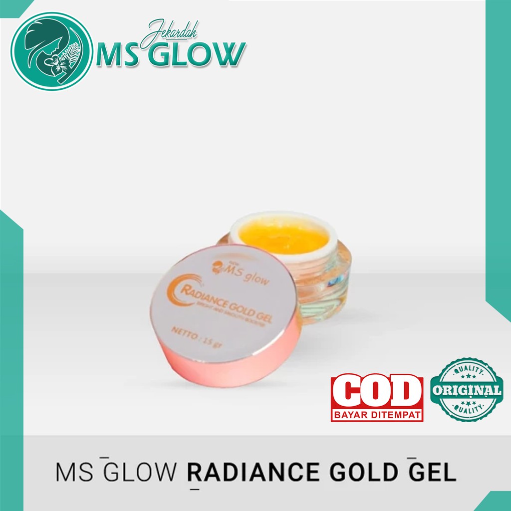 Radiance gold MS GLOW / MS GLOW Radiance Gold / Radiance gold Gel / MS GLOW