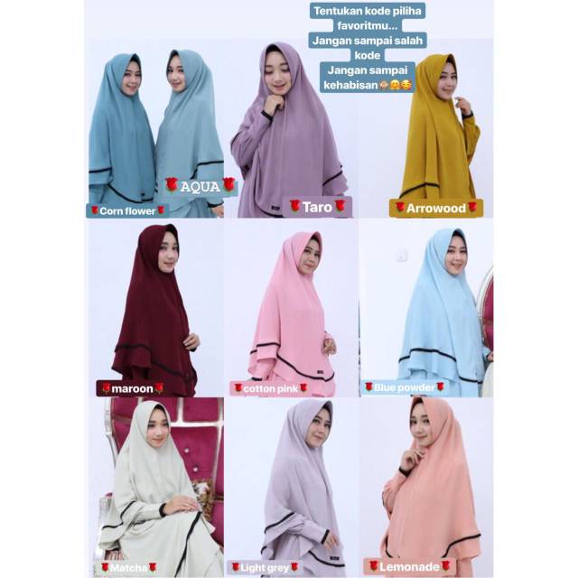 Gamis raya set by dienna