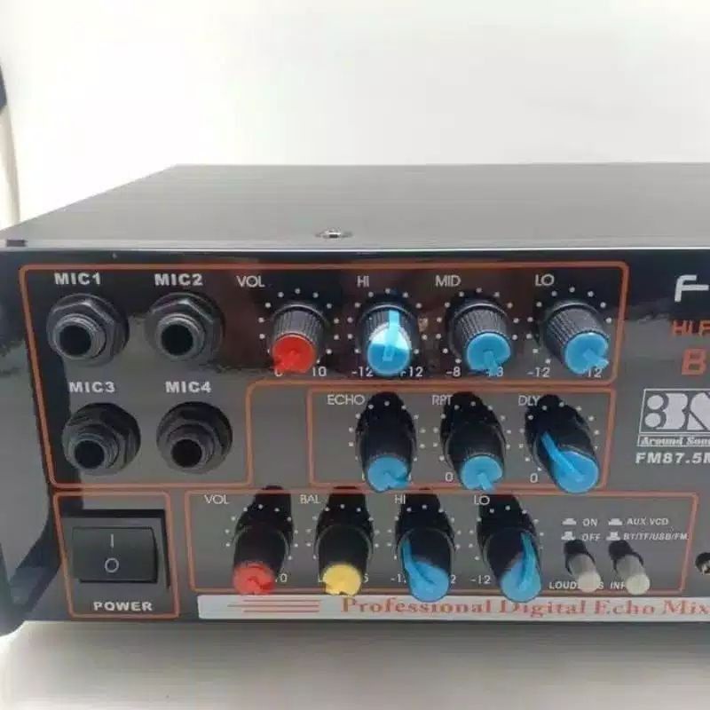 POWER AMPLIFIER DIGITAL AUDIO FLECO BT-329 MP3