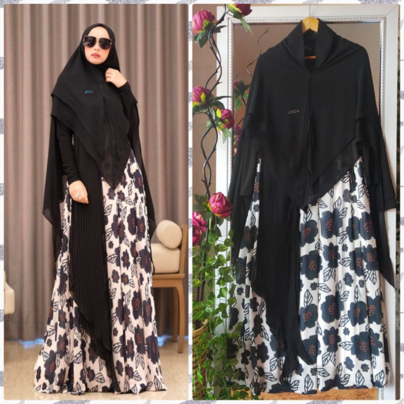 printing layer bunga hitam seri fs joza