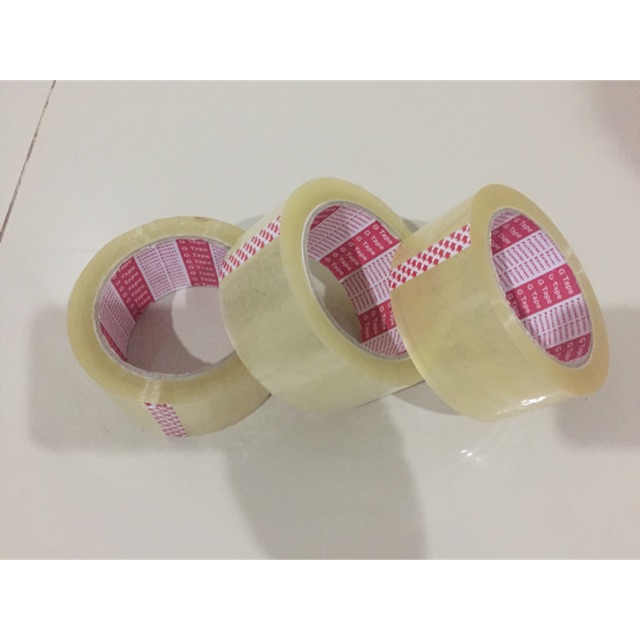 

Lakban Packing Bening 100 yard (lebar 50mm) G Tape