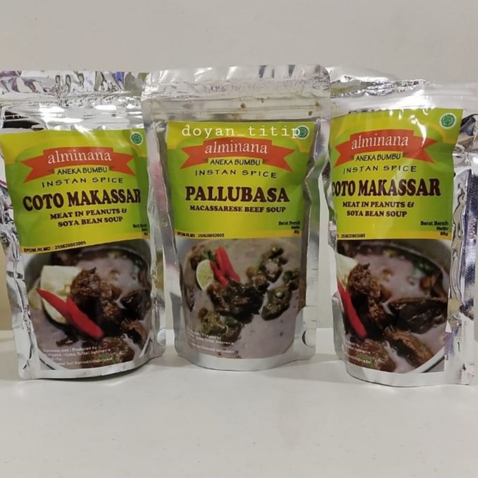 

bumbu coto khas makassar''ALMINANA''