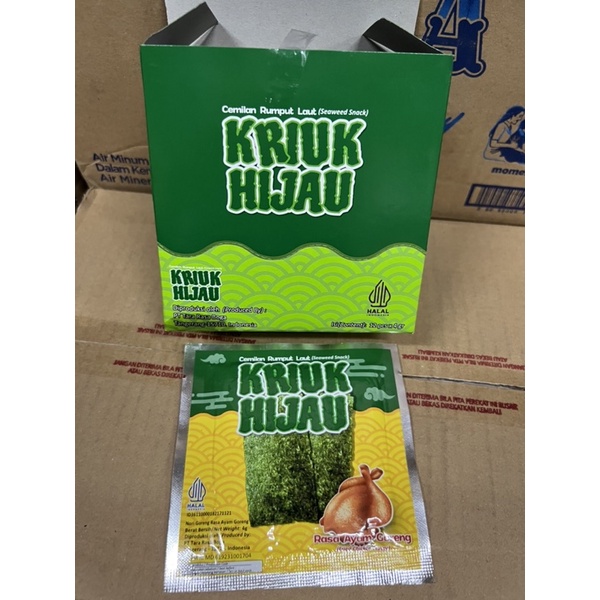 

Rumput Laut Kriuk Hijau Box