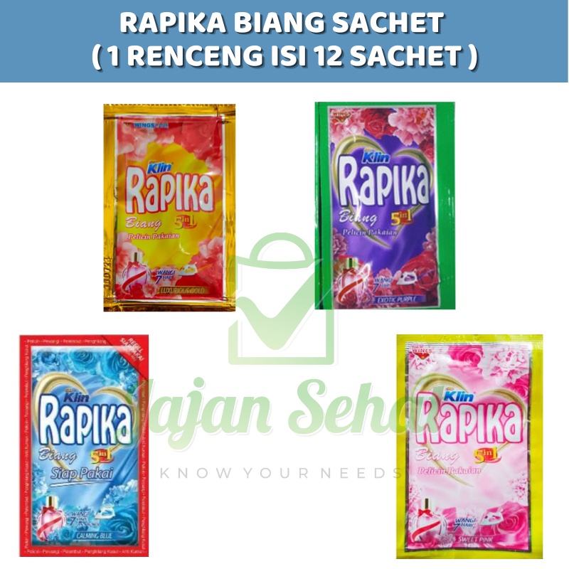 Rapika Biang Sachet (1Renceng Isi 12 Sachet)