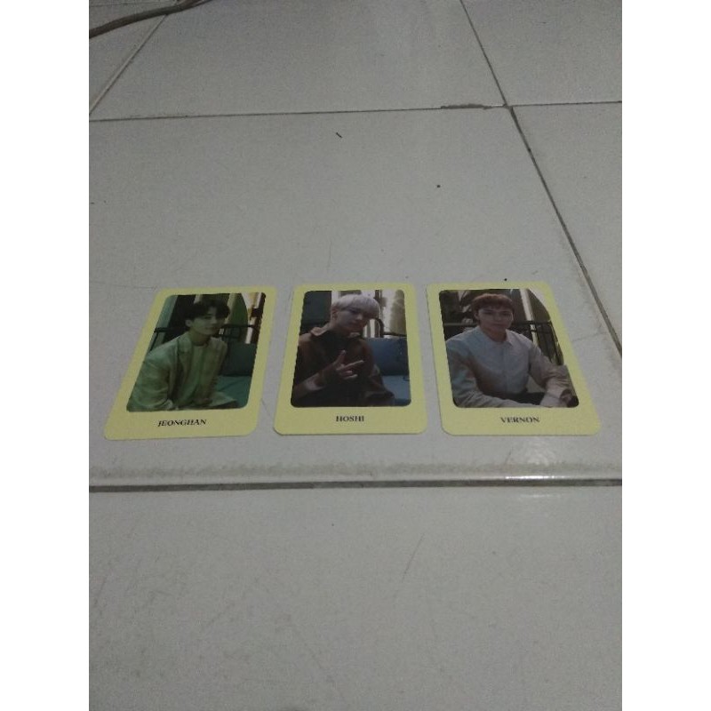 [READY STOK] Photocard Seventeen - Ode to You, Off the Record