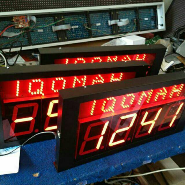 jam masjid timer iqomah jam iqomah pengatur jeda adzan ke iqomah manual