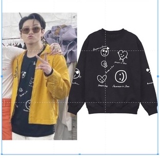 Sweater Basic BTS Jungkook Permission To Dance Las Vegas Bonus Foto BTS Random