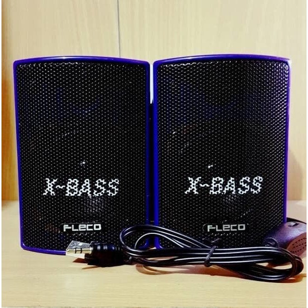 #DE040 / Speaker Aktif FLECO F-018 Digital Musik Audio Komputer