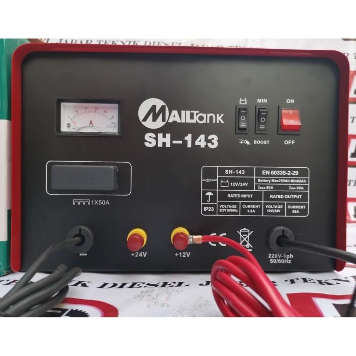 Charger CAS Aki 50 Ampere MOBIL MOTOR TRUK Accu 12v 24v BESAR