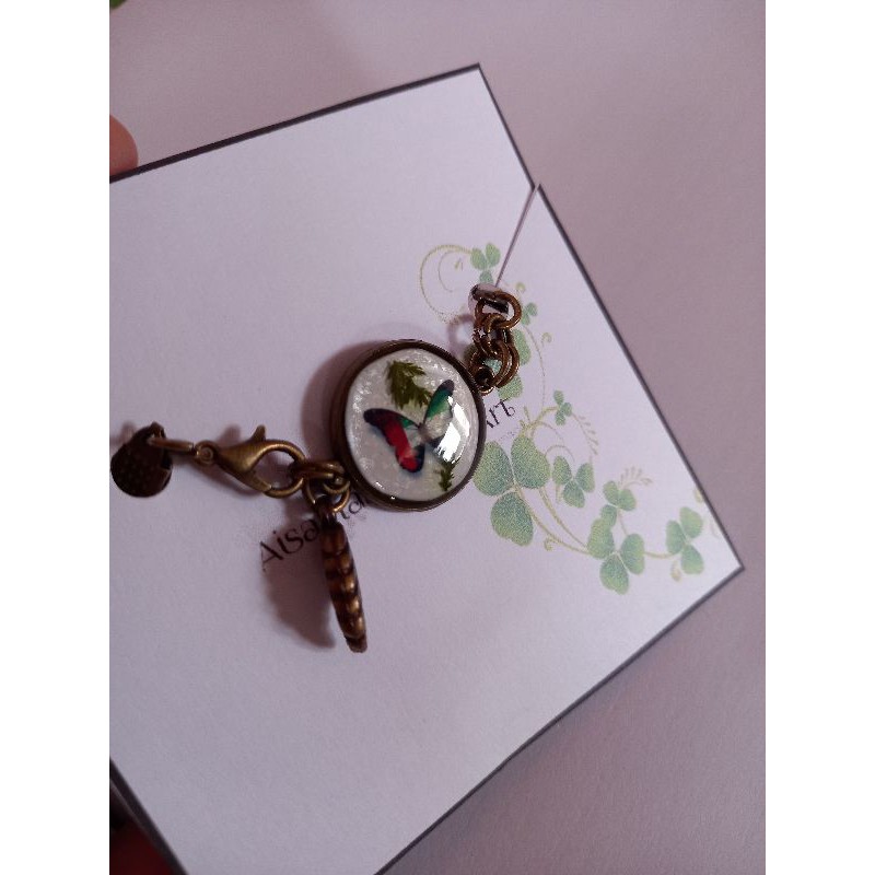 Gelang resin palestina/custom foto  tali elastis
