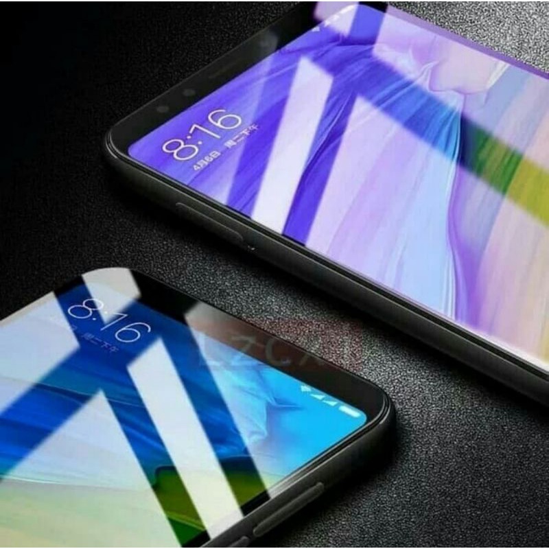 TG paket 3in1 Tempered anti Blue Liight full Layar anti radiasi Tg 10D /OPPO /A1K/A3S/A37/F5/A83 Tg 