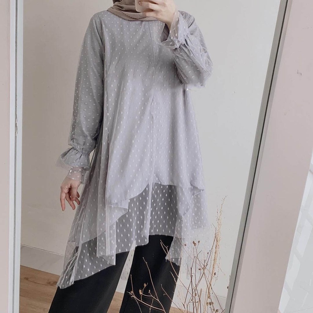 KIRANI- ( COD ) ORGANZA PENGUIN TUNIK