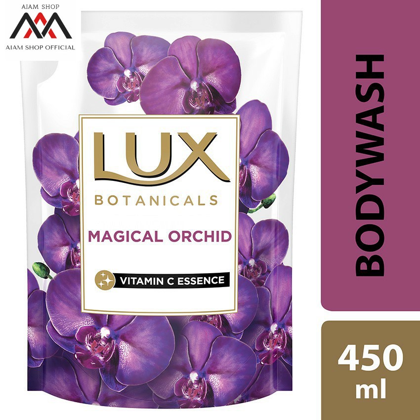 Lux Sabun Cair Magical Orchid Reffil - 450 ml