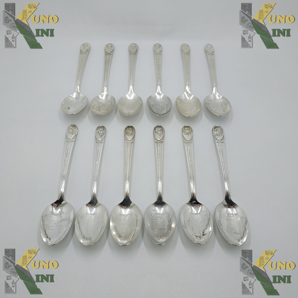 1 SET SENDOK (WM ROGERS MFG.CO).