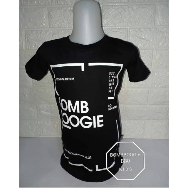 KAOS BOMBBOOGIE ANAK