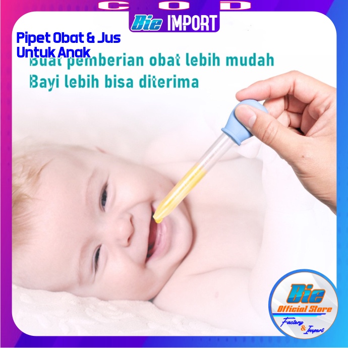 Pipet Tetes Obat Bayi Multifungsi Impor Best Seller