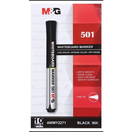 

(VIVELYNN) WHITEBOARD MARKER BLACK AND BLUE AWMY2271