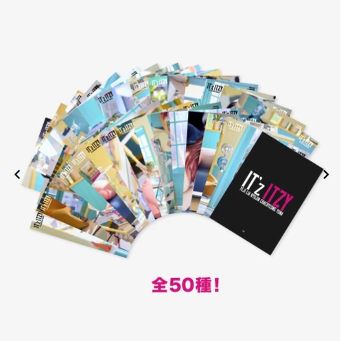 ITZY IT'z ITZY Japan MD (Random Trading Card/ Photocard Set -11 Pieces-)
