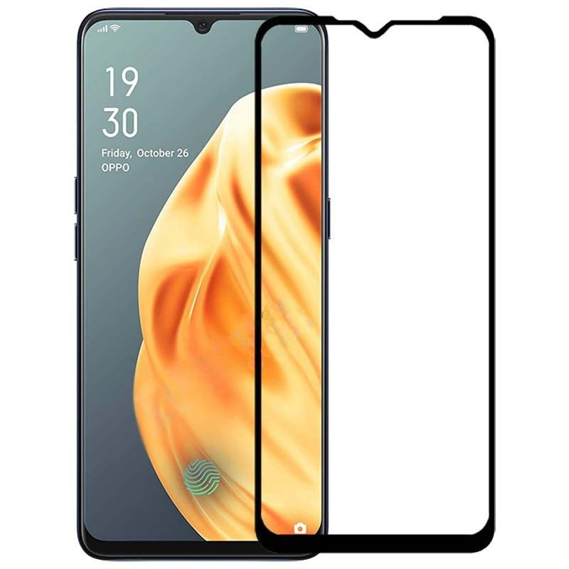 Antigores Oppo A15/ oppo A15S Tempered Glass Full Cover