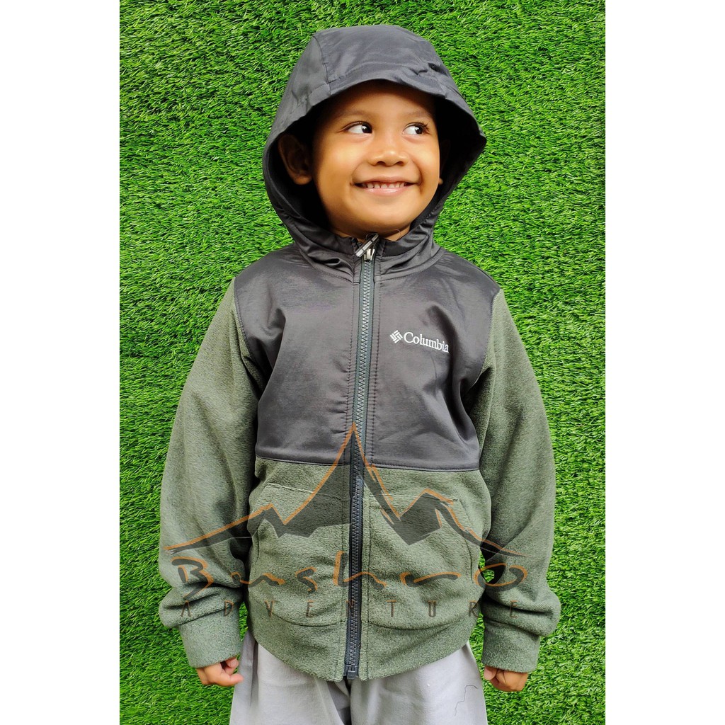 Jaket Columbia Outdoor kids atau Jaket Gunung Columbia Anak Full Zip