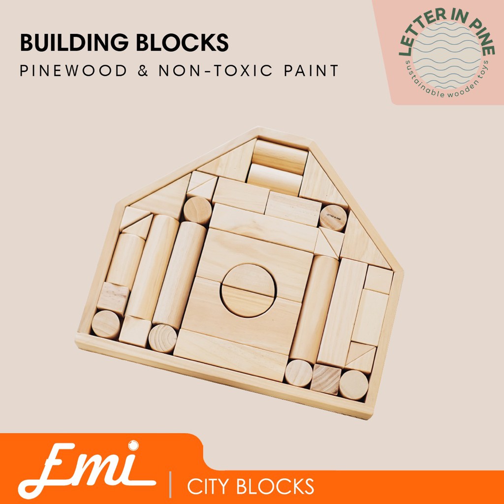 Building Blocks / City Block 38 pcs