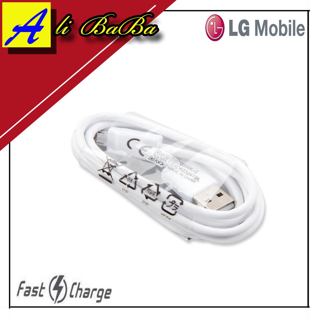 Kabel Data Charger Handphone Micro USB LG G2 G3 G4 2 Ampere Fast Charging USB cable LG Origina